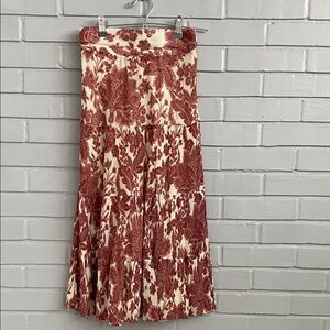 Ba&Sh Floral Patterned Women's Midi Skirt